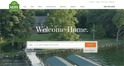 Desktop Screenshot of keeferealestate.com